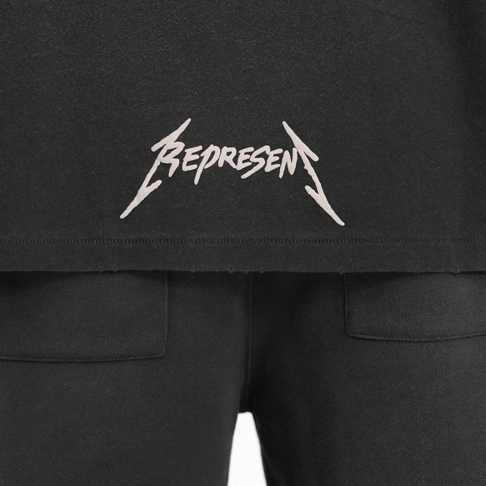 Represent Metallica Garage Inc LS Tee Stained Black