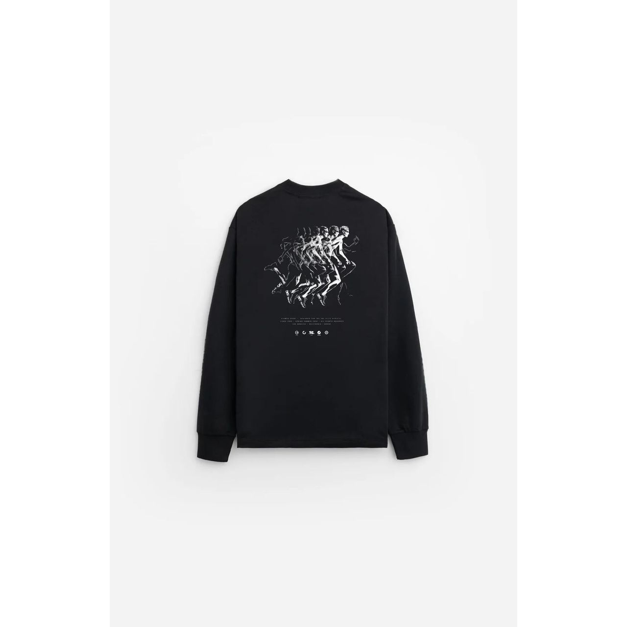Stampd Runner LS Relaxed Tee Black