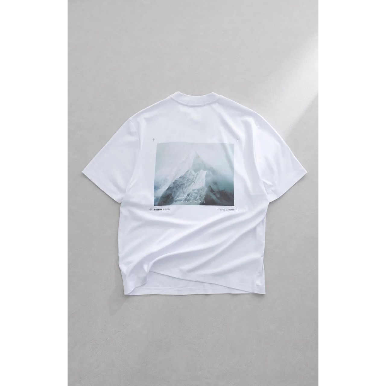 Stampd Mountain Peak Relaxed Tee White