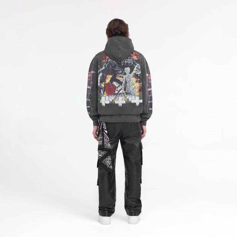 Represent Metallica Master of Puppets Hoodie Vintage Grey