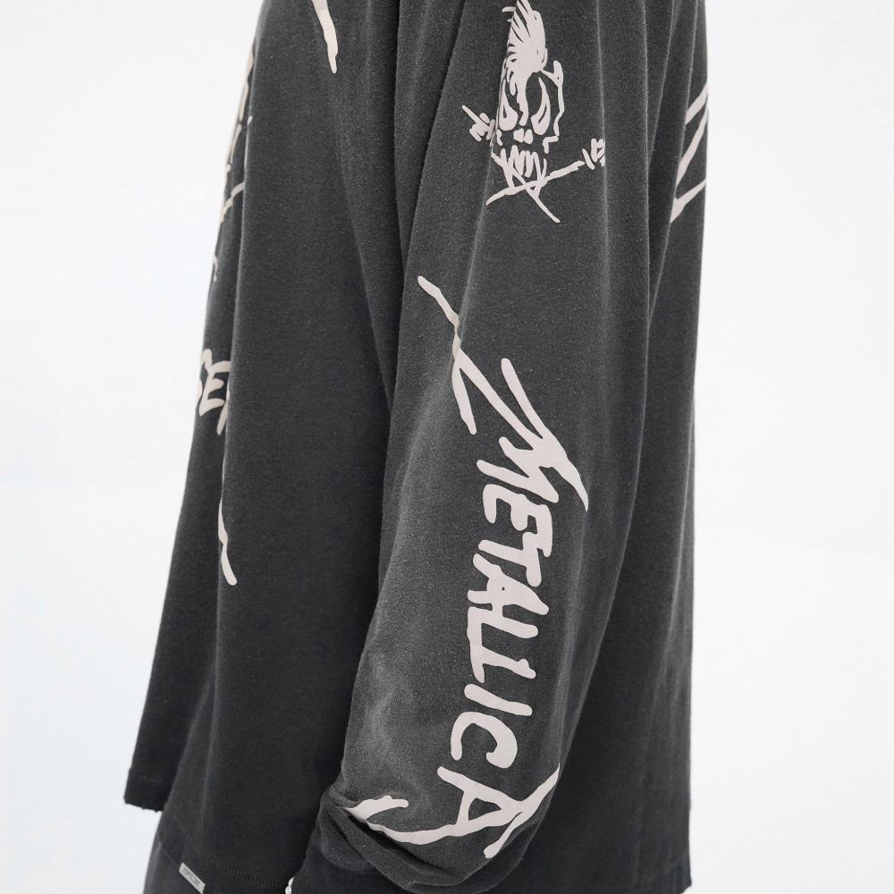 Represent Metallica Garage Inc LS Tee Stained Black