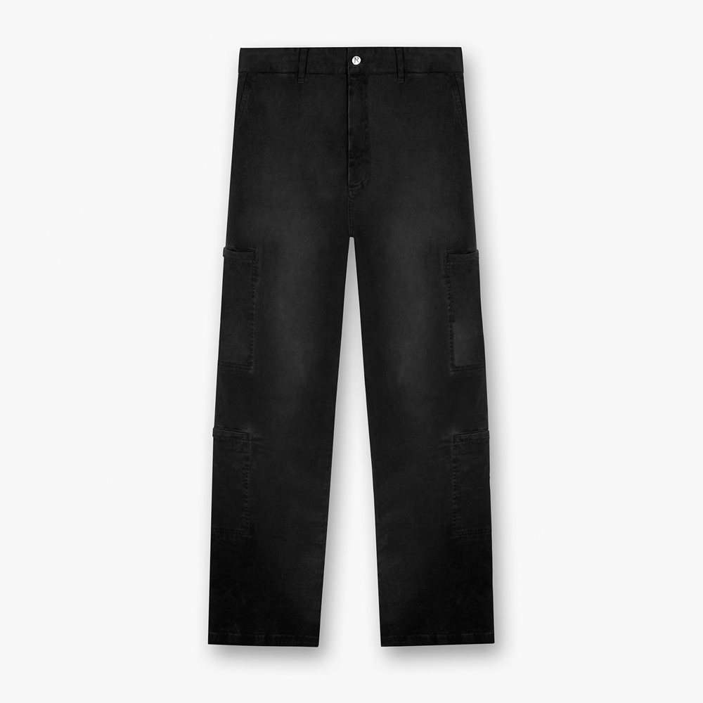 Represent Cargo Pant Jet Black