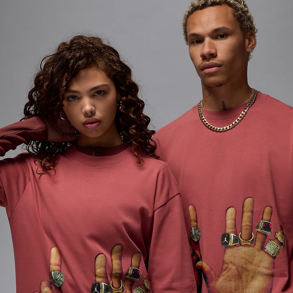 Jordan Flight MVP Rings Tee Canyon Rust