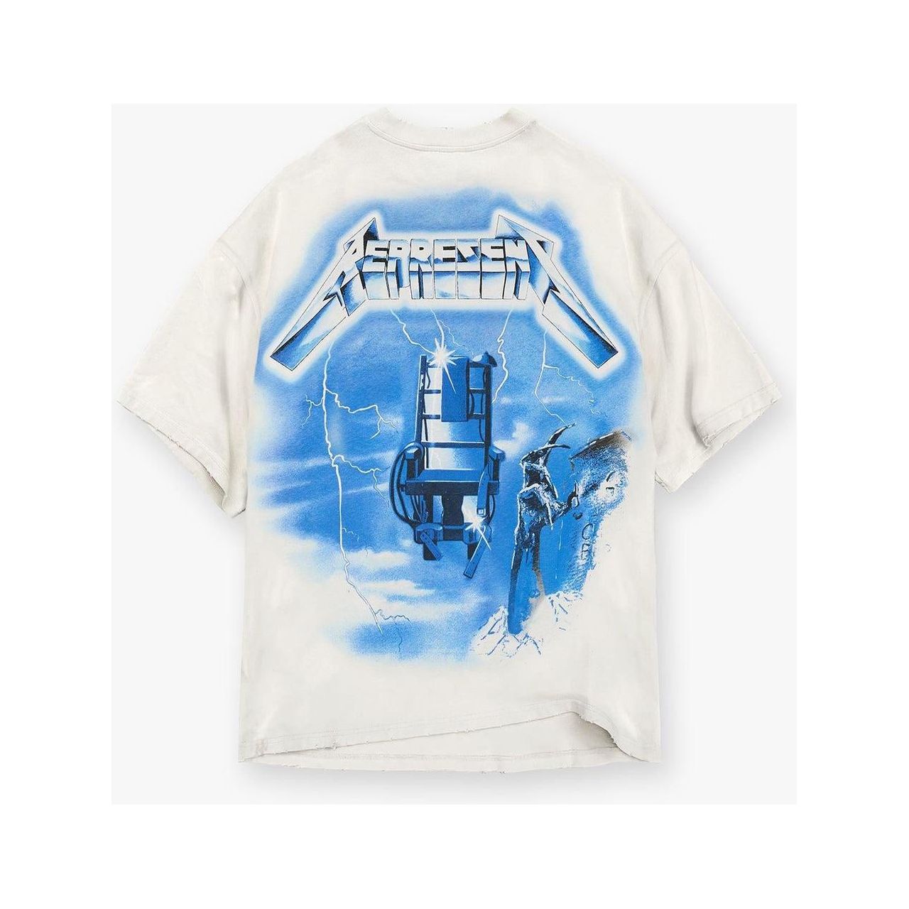 Represent Metallica Ride The Lightning SS Tee Flat White