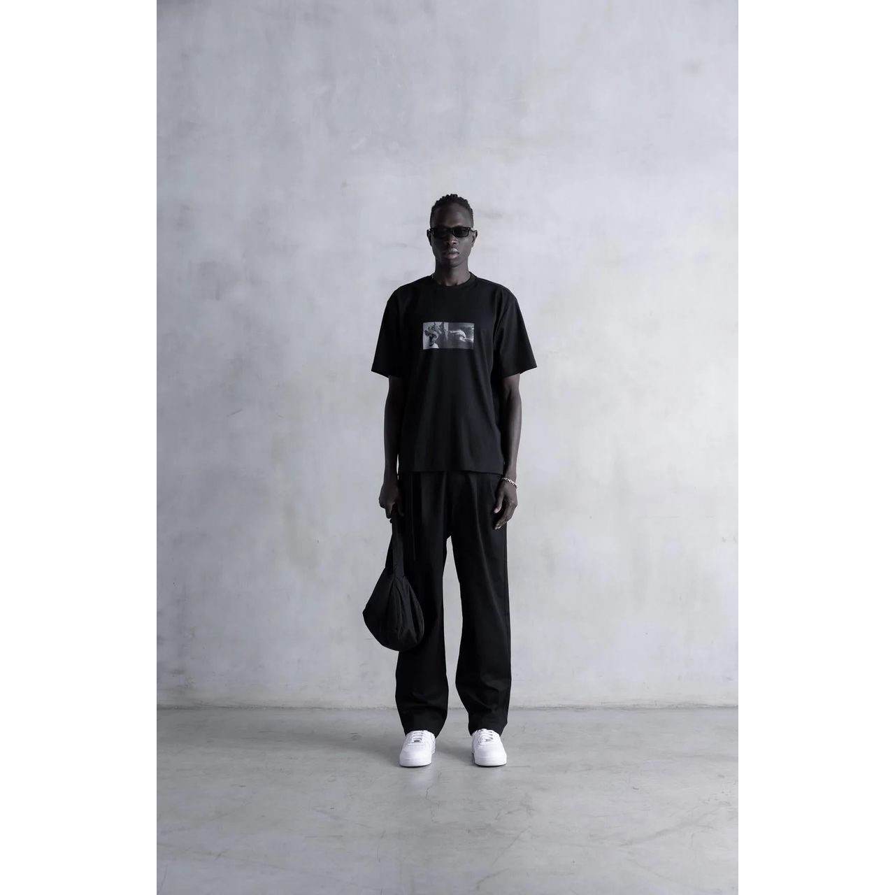 Stampd Photographic Wave Relaxed Tee Black