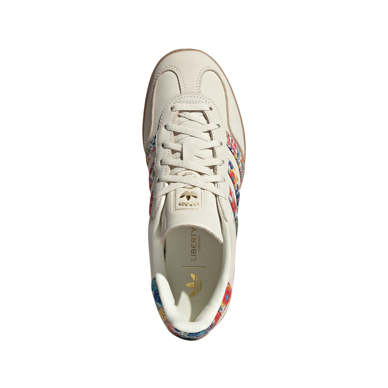 W Adidas Gazelle Indoor Liberty OffWhite/GoldMt/Gum
