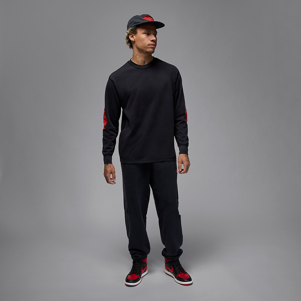 Air Jordan Rare Air Long Sleeve Tee Black