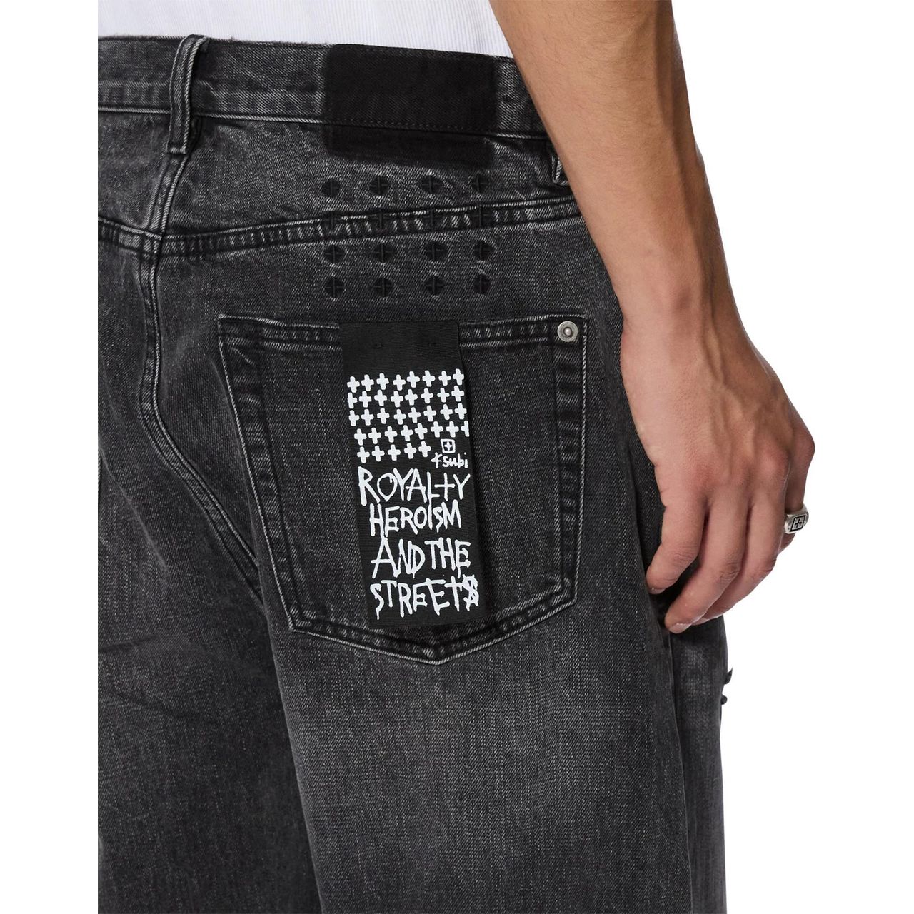 Ksubi Anti K Selvedge Replika Black