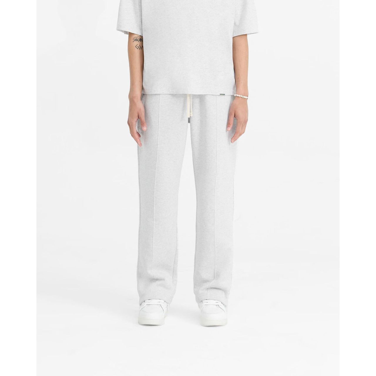 Represent Initial Sweatpants Ice Grey Marl