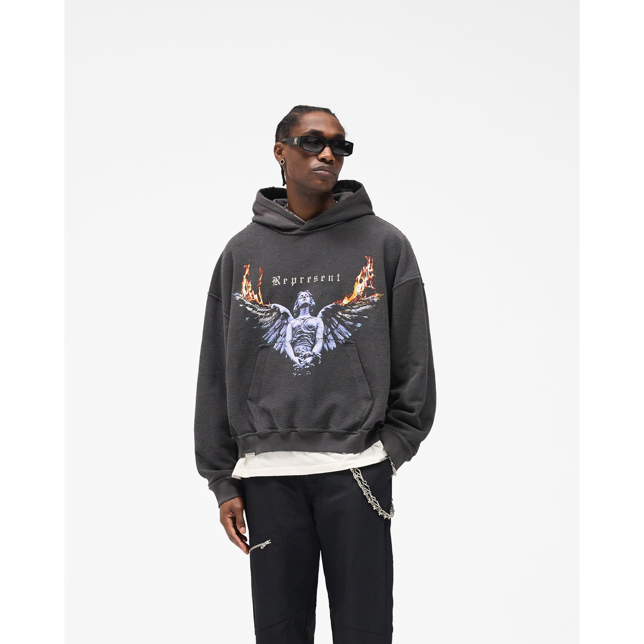 Represent Living Legacy Tour Hoodie Sun Fade Grey