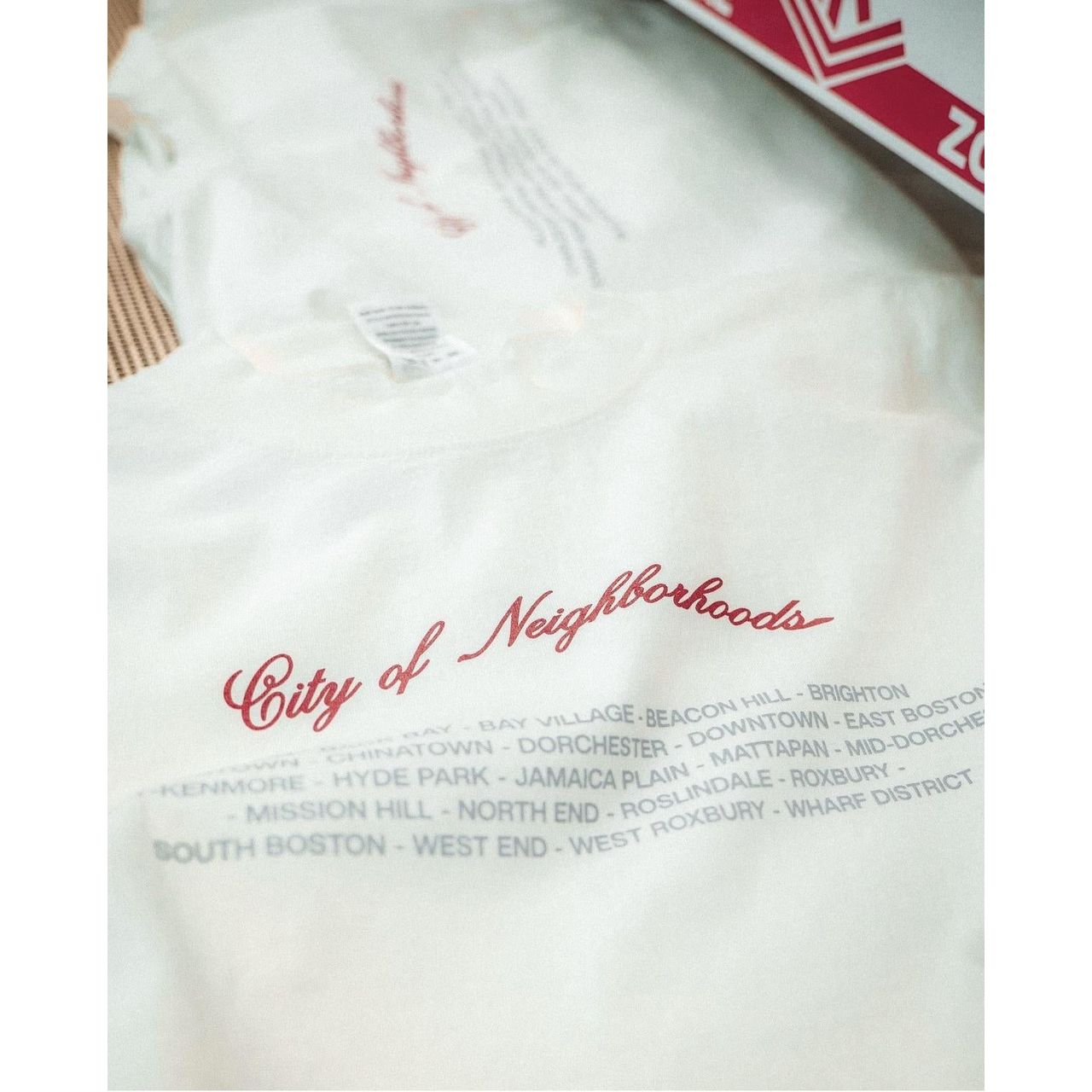 ACM x Dvniel Luu City of Neighborhoods Tee White