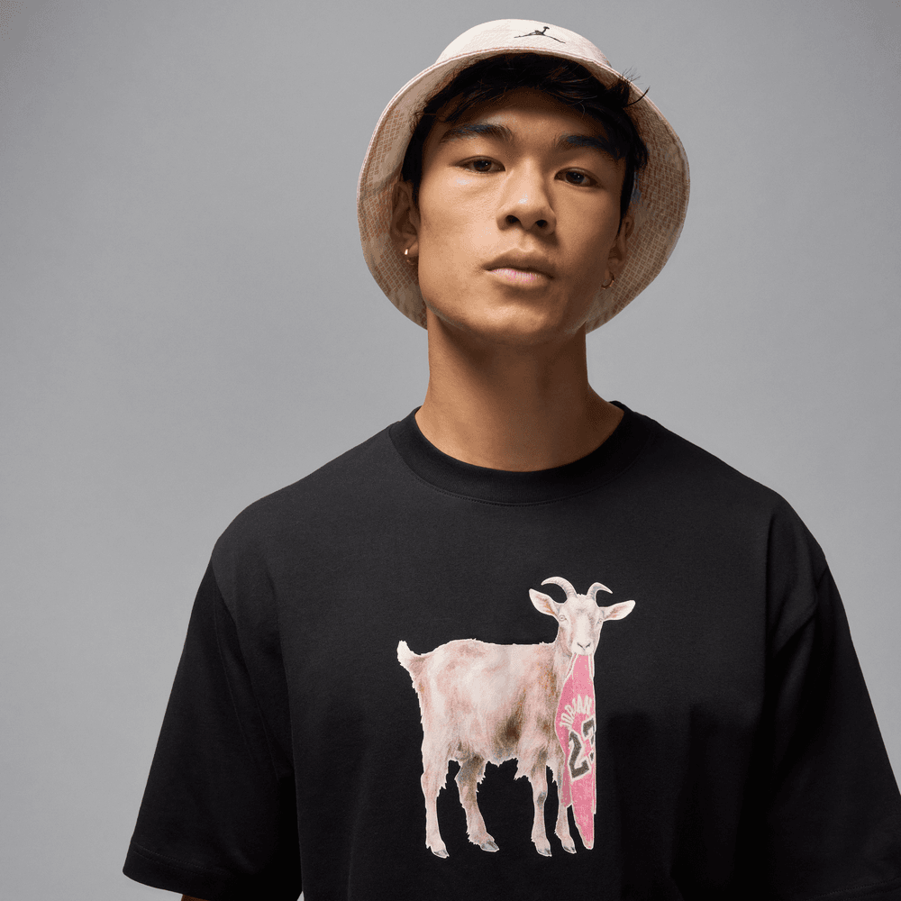 Jordan Goat Tee Black