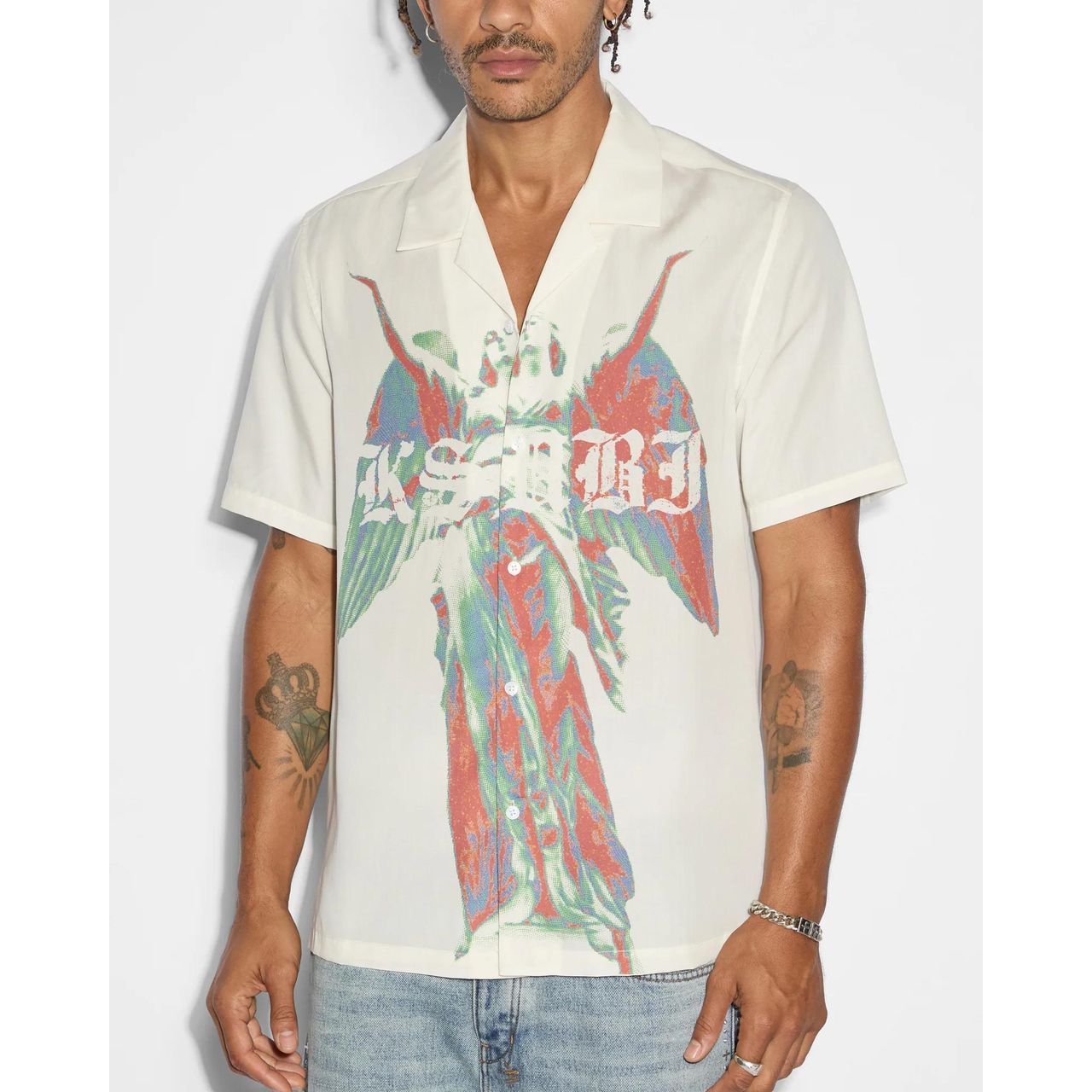 Ksubi Angelik Resort SS Shirt White