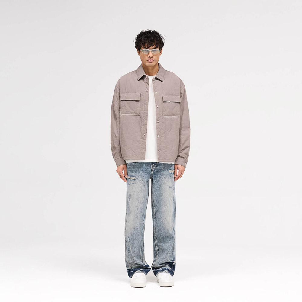 Represent R3 Distressed Baggy Denim Blue/Cream