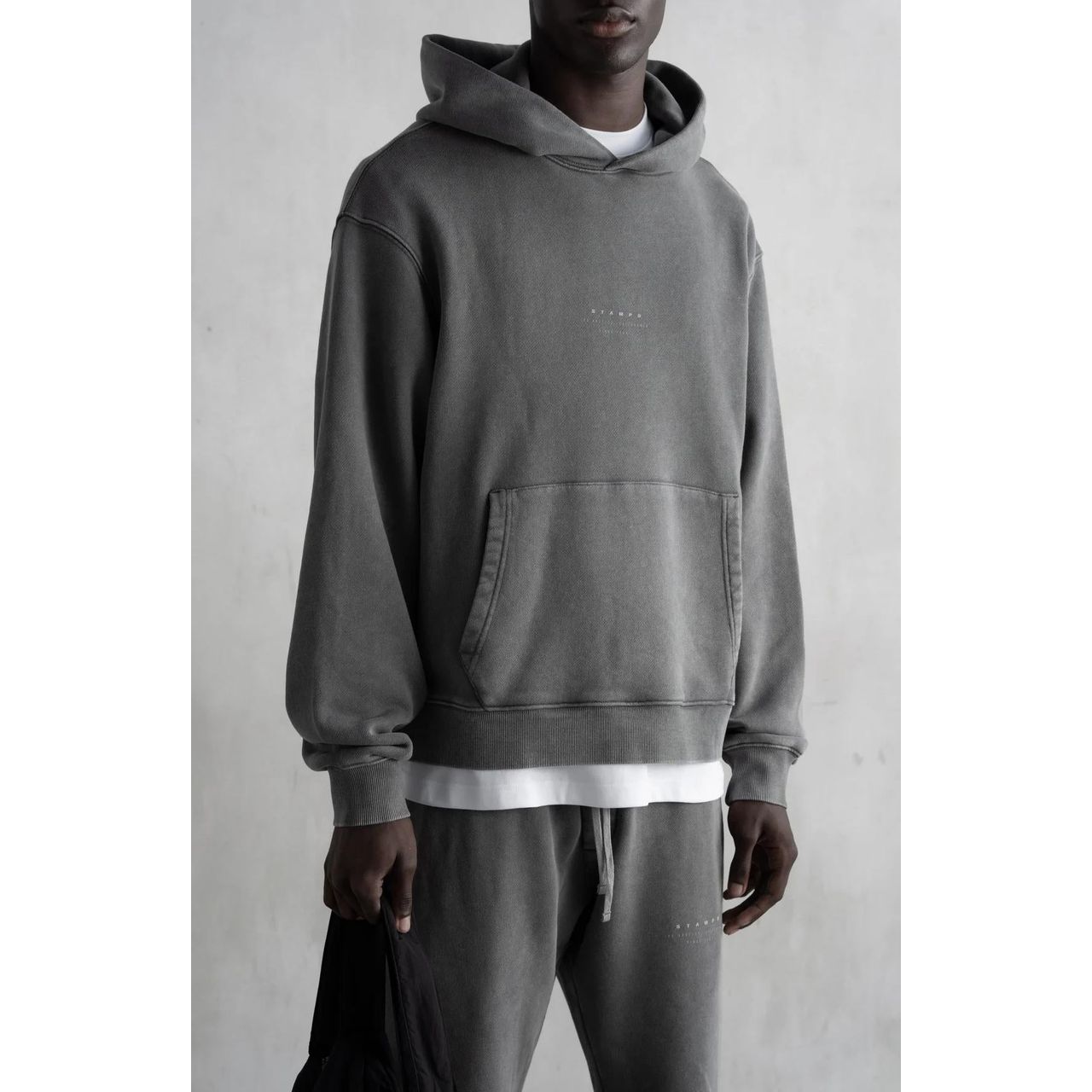 Stampd Strike Stack Logo Sweatpant Snow Washed
