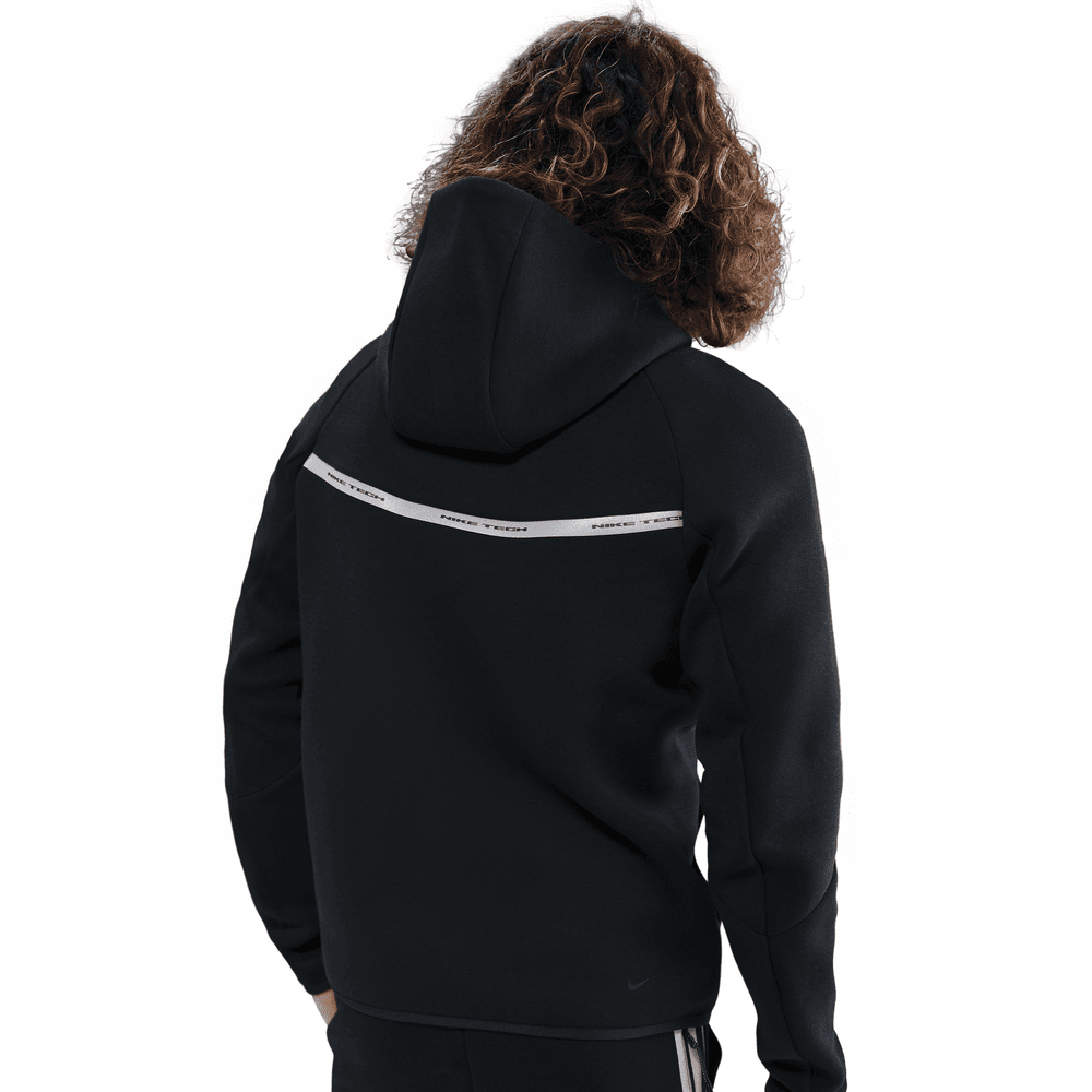 Nike Tech Fleece Full-Zip Windrunner Hoodie Black Reflective