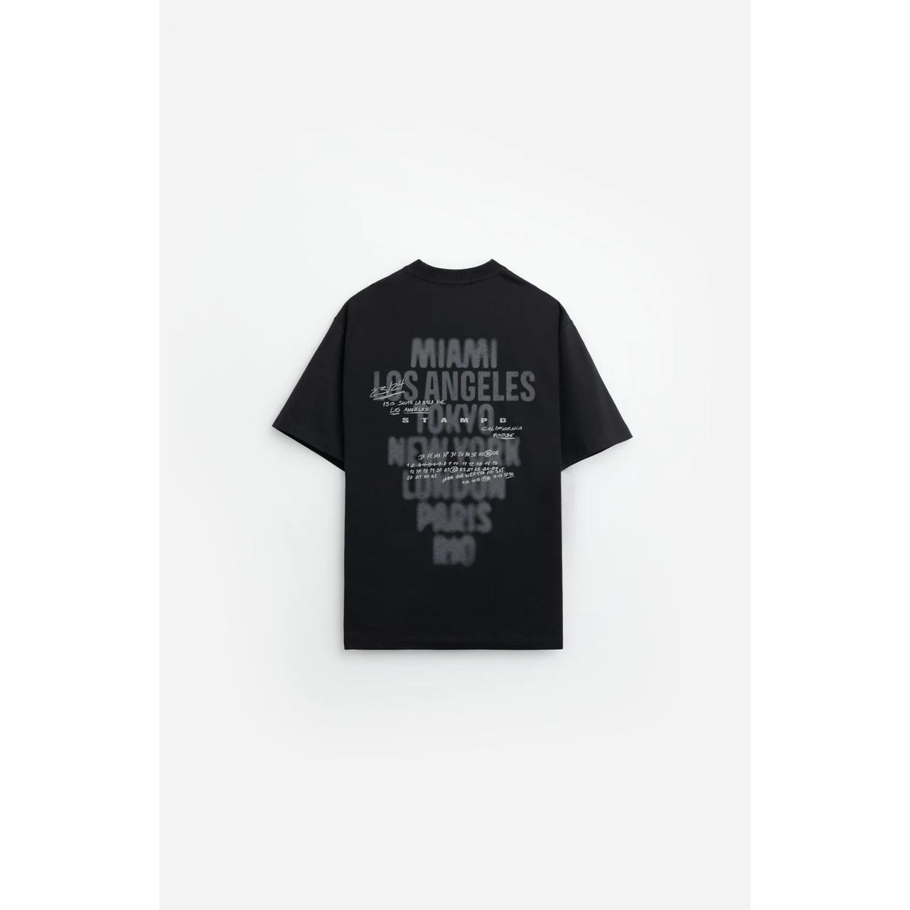 Stampd Locations Relaxed Tee Black