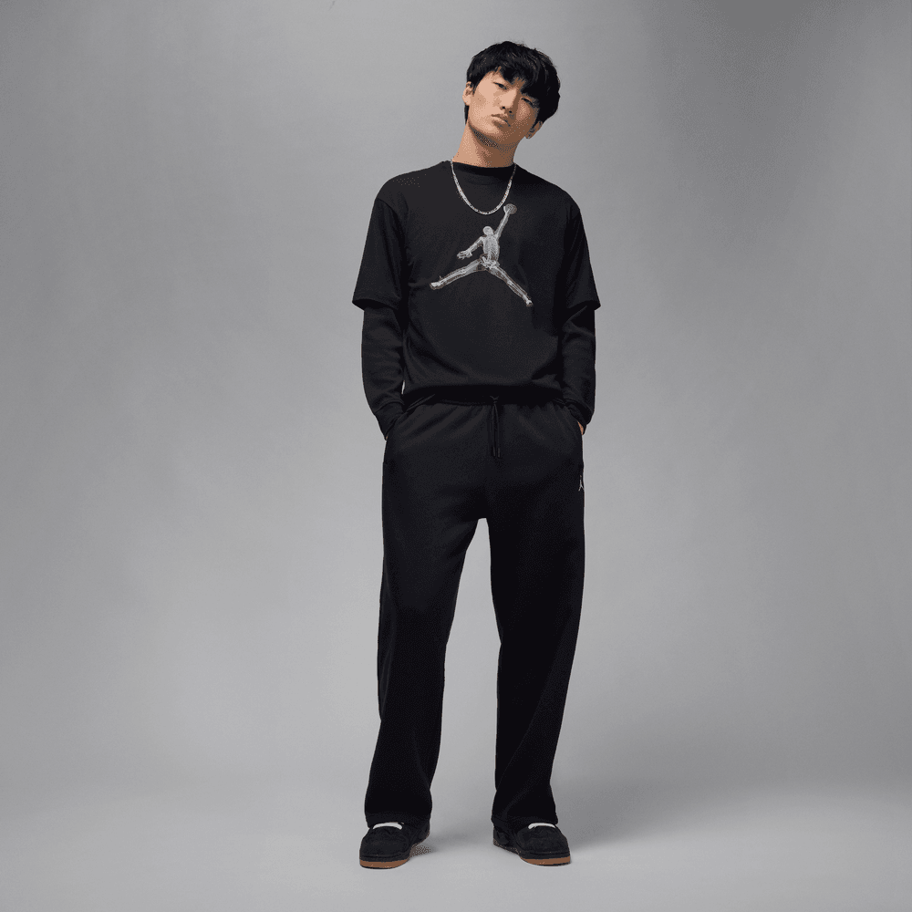Jordan NC X-Ray Jumpman SS Crew Tee Black
