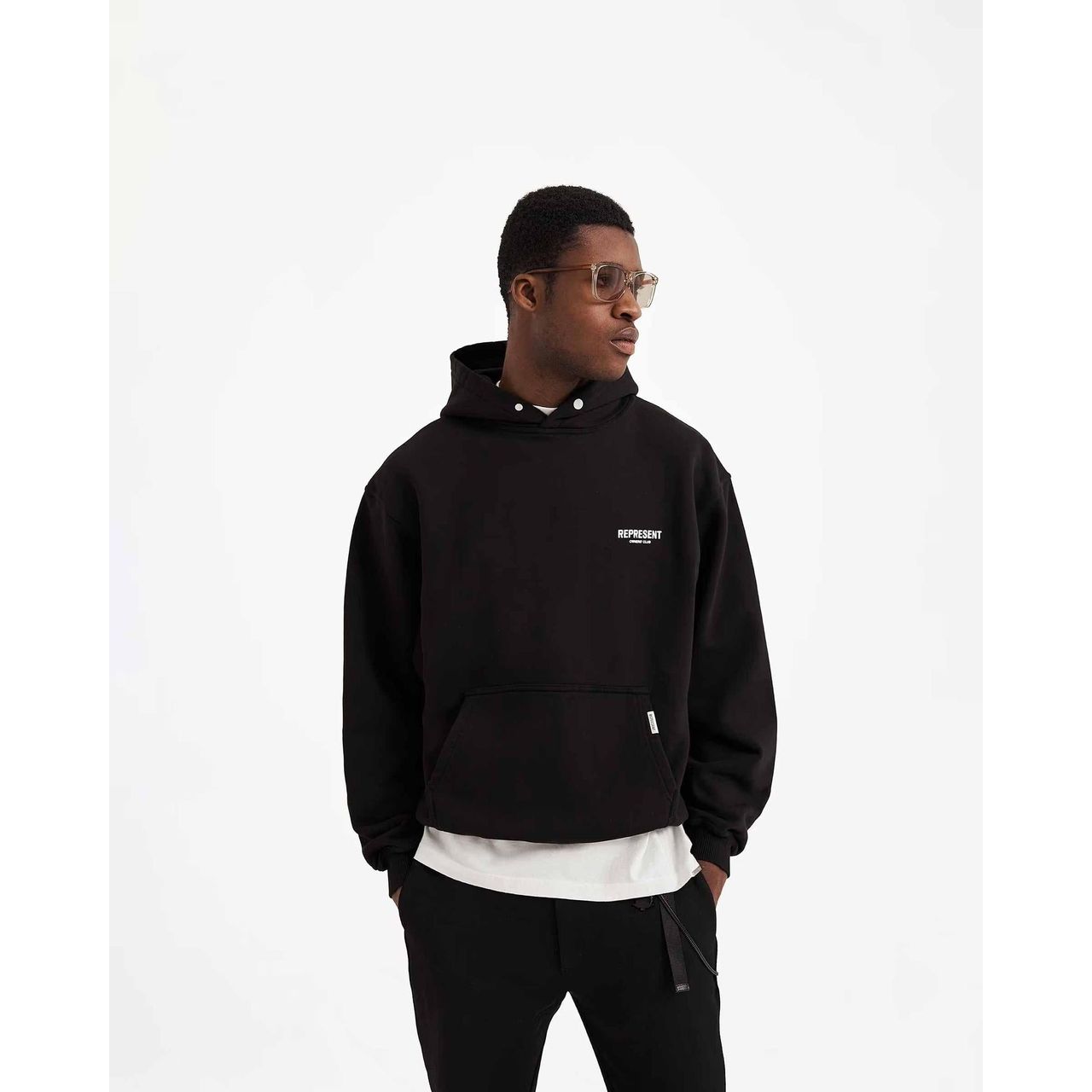Represent Owners Club Hoodie Black