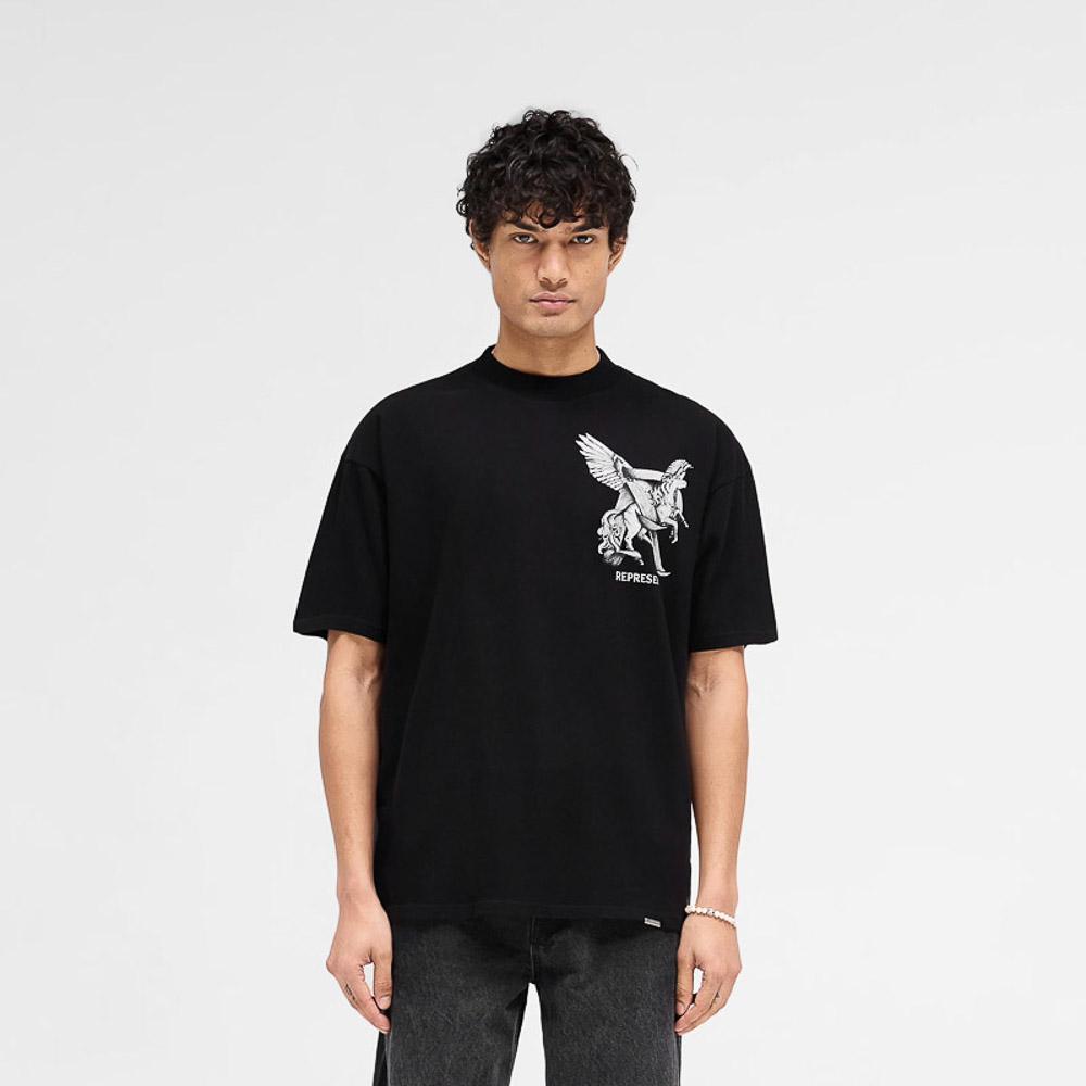 Represent Elegance In Motion Tee Jet Black