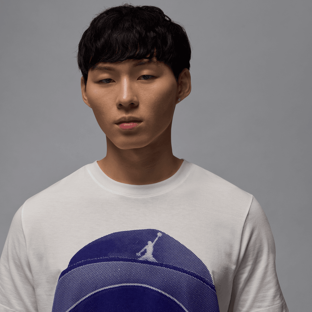 Jordan Diamond 45 Short Sleeve Crew T-Shirt Summit White