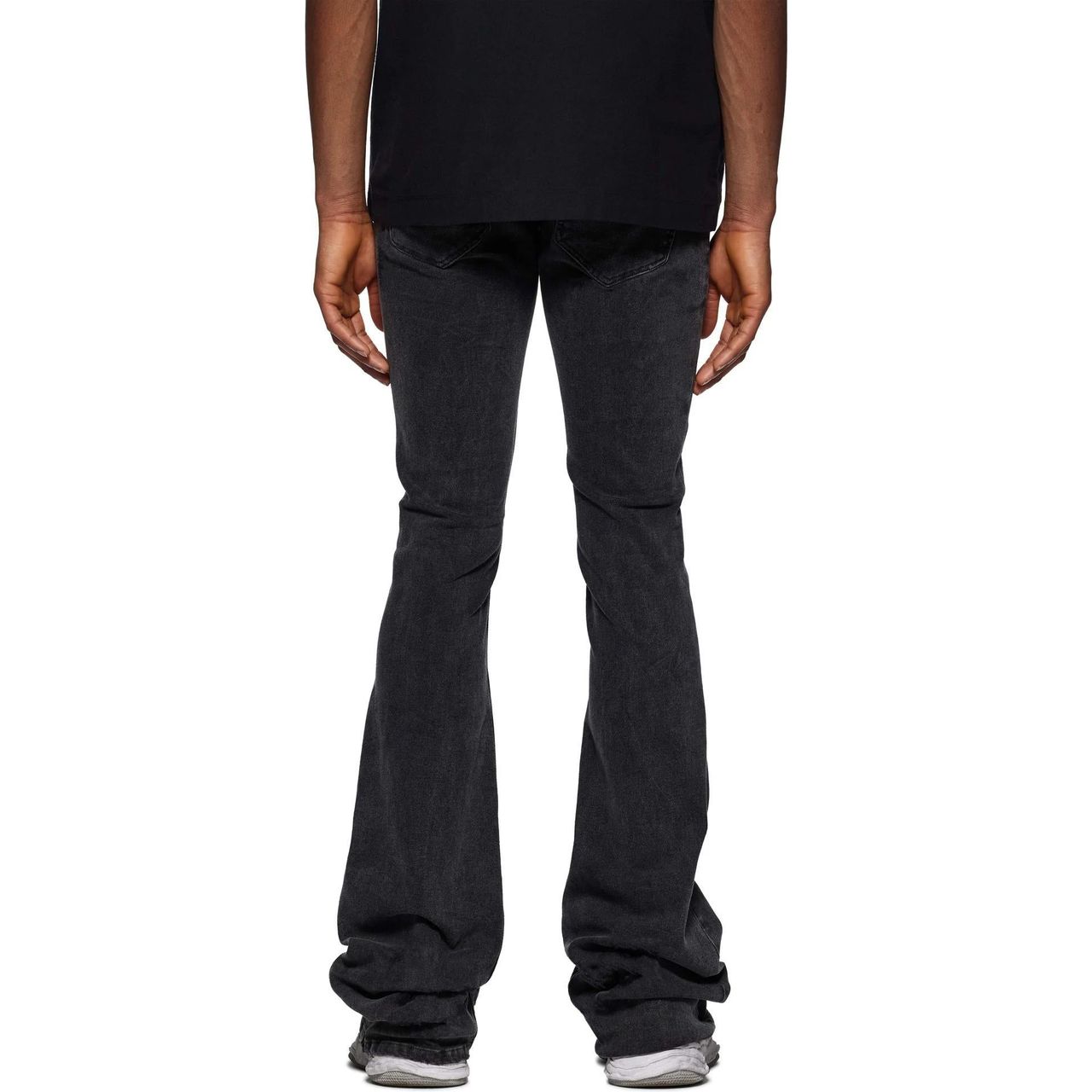 Purple Brand P072 Raw Super Stack Flare Black