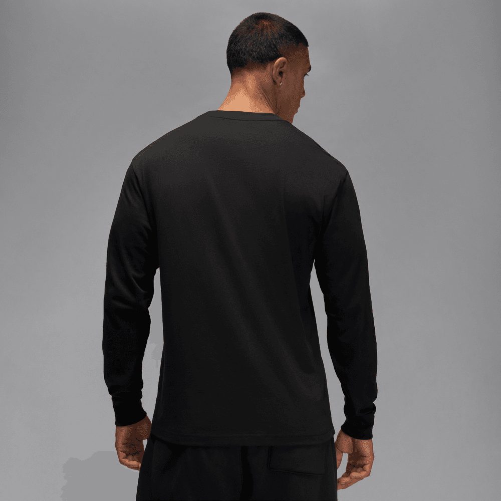 Jordan Flight LS Crew Tee Black