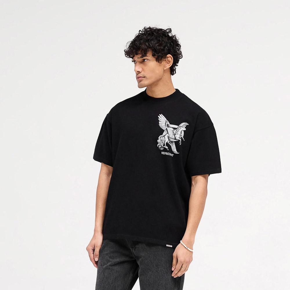 Represent Elegance In Motion Tee Jet Black