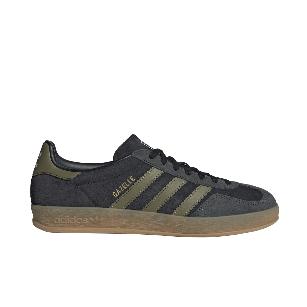 Adidas Gazelle Indoor Core Black Focus Olive