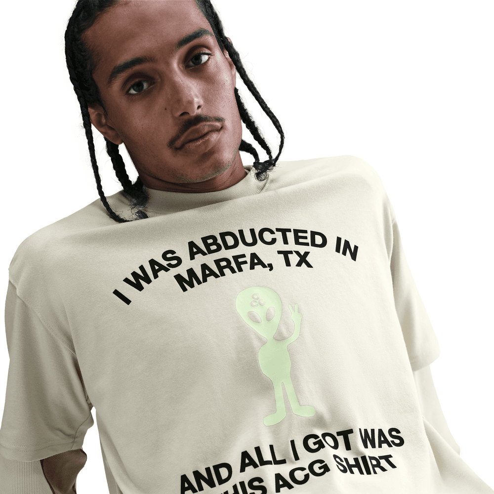 Nike ACG Abducted Marfa TX Tee Light Khaki