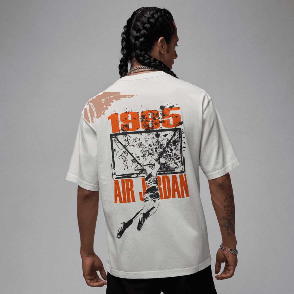 Jordan Brooklyn Shattered Backboard Tee Sail