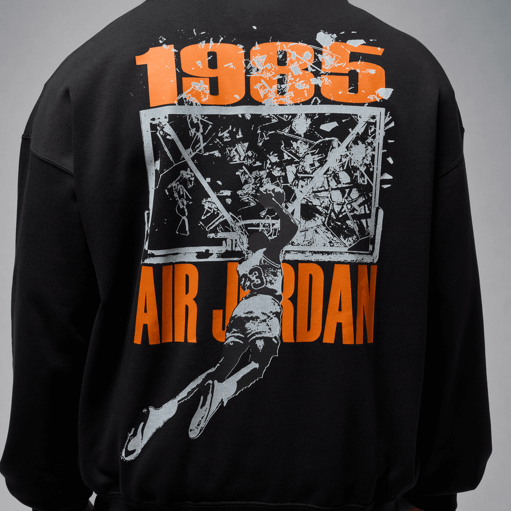 Jordan Brooklyn Shattered Backboard Hoodie Black