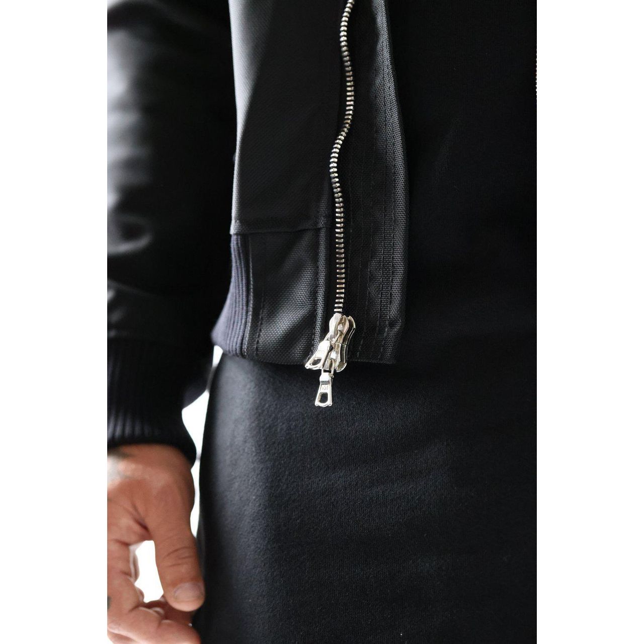 Absolute Ballistic Nylon Bomber Jacket Black