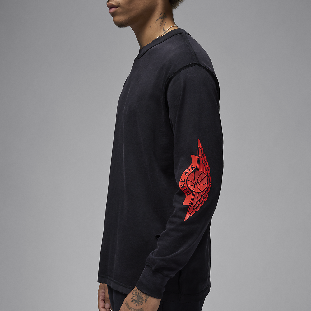 Air Jordan Rare Air Long Sleeve Tee Black