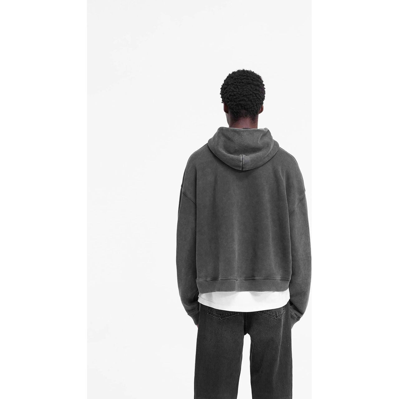 Represent Rep Applique Hoodie Vintage Black