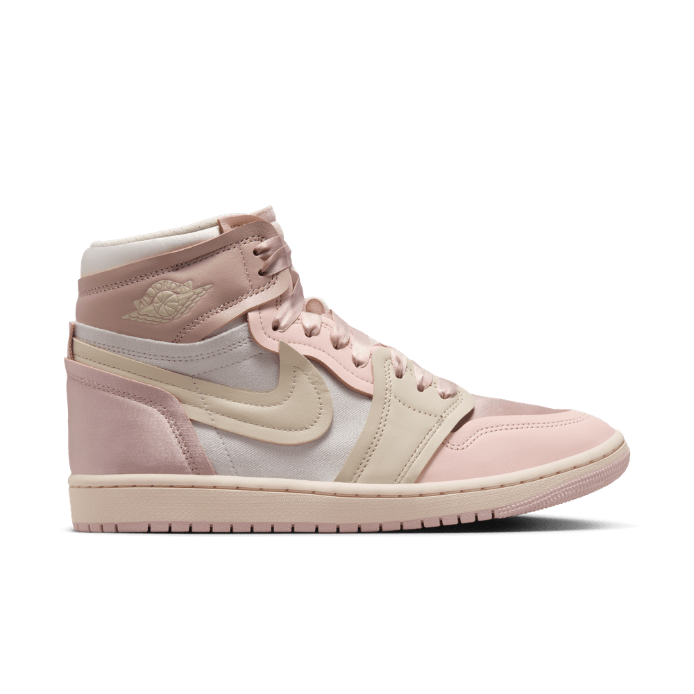 Women's Air Jordan 1 High Method of Make Pink Oxford Atmosphere