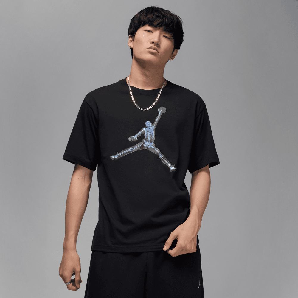 Jordan NC X-Ray Jumpman SS Crew Tee Black