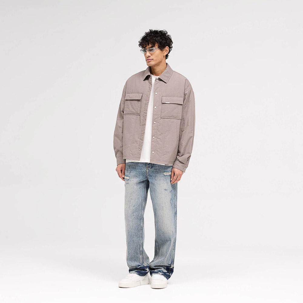 Represent R3 Distressed Baggy Denim Blue/Cream