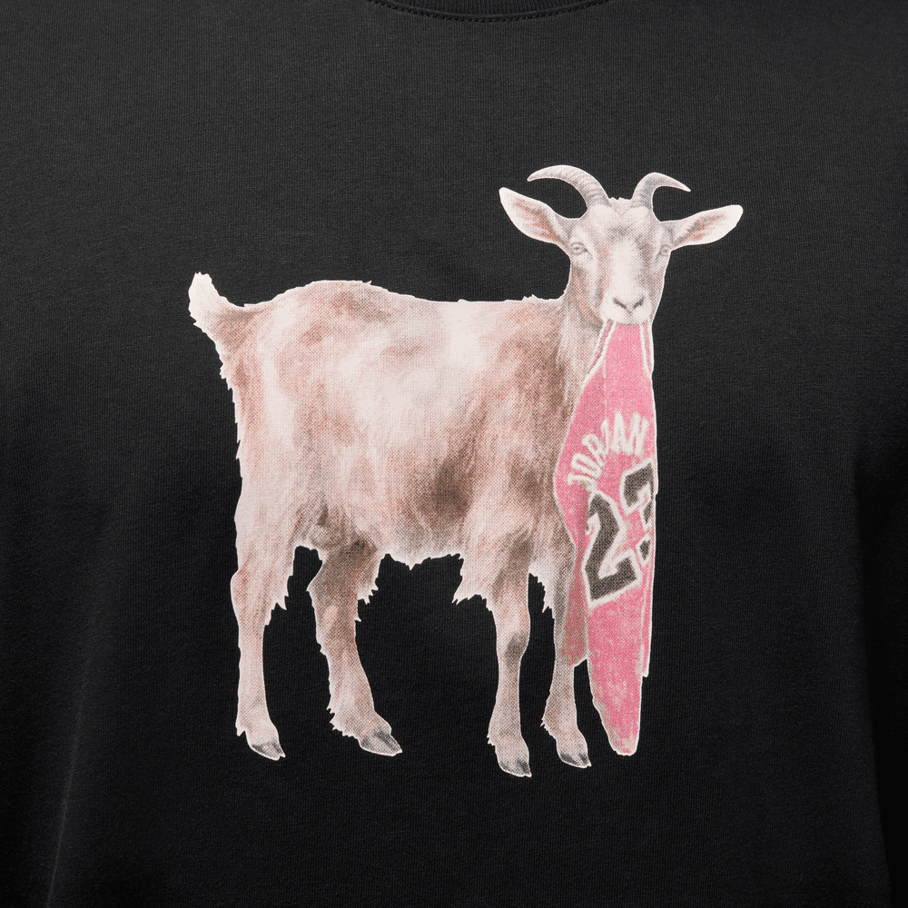 Jordan Goat Tee Black