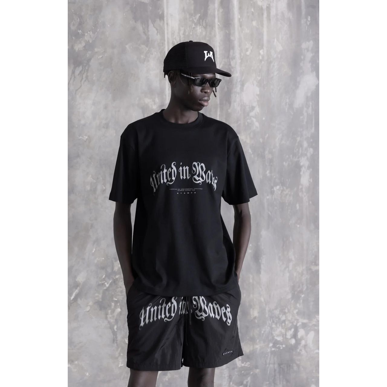 Stampd United in Waves Relaxed Tee Black