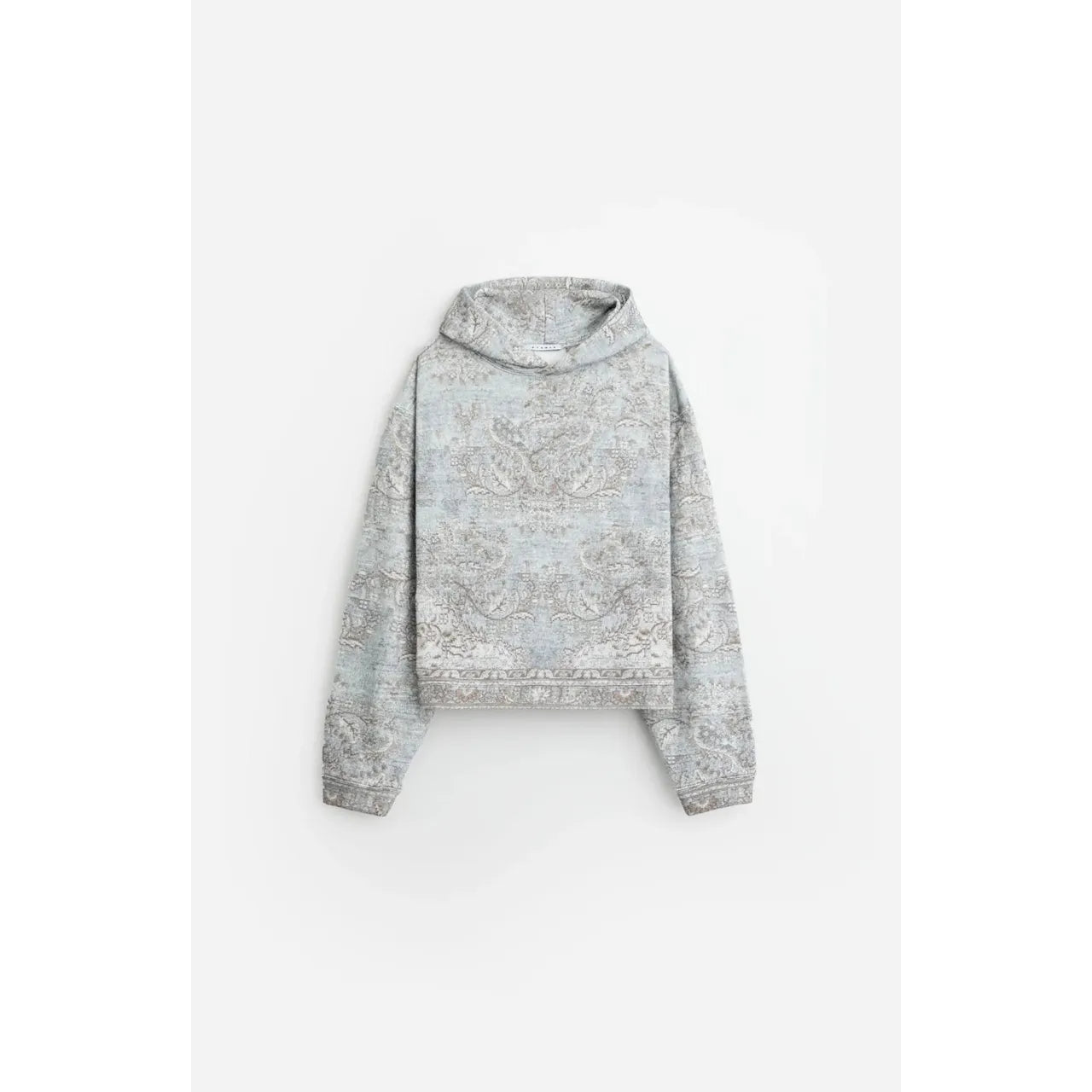 Stampd Rug Cropped Hoodie Rug Print V1