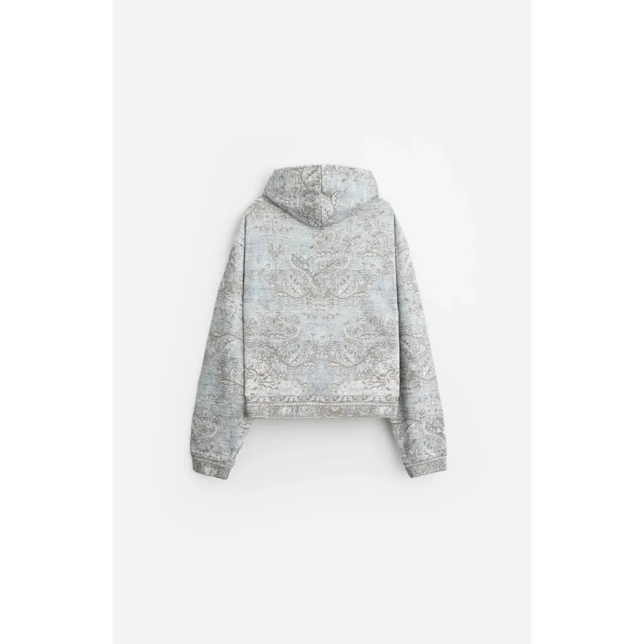 Stampd Rug Cropped Hoodie Rug Print V1