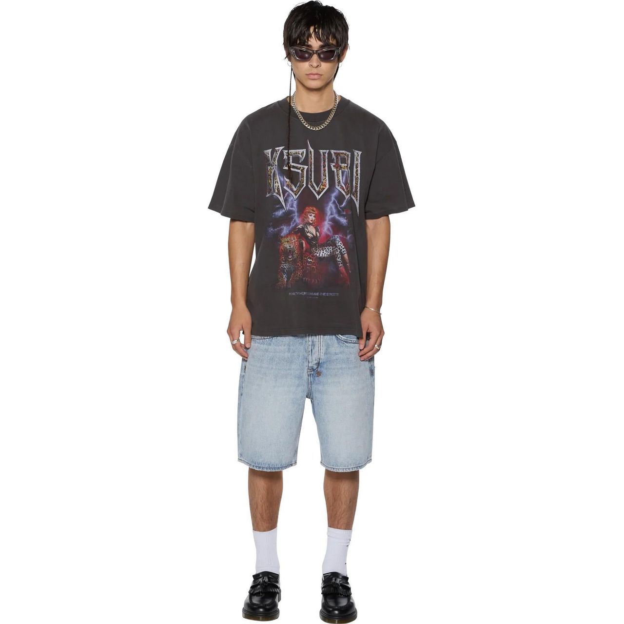 Ksubi Kingdom Ekcess SS Tee Fade Black