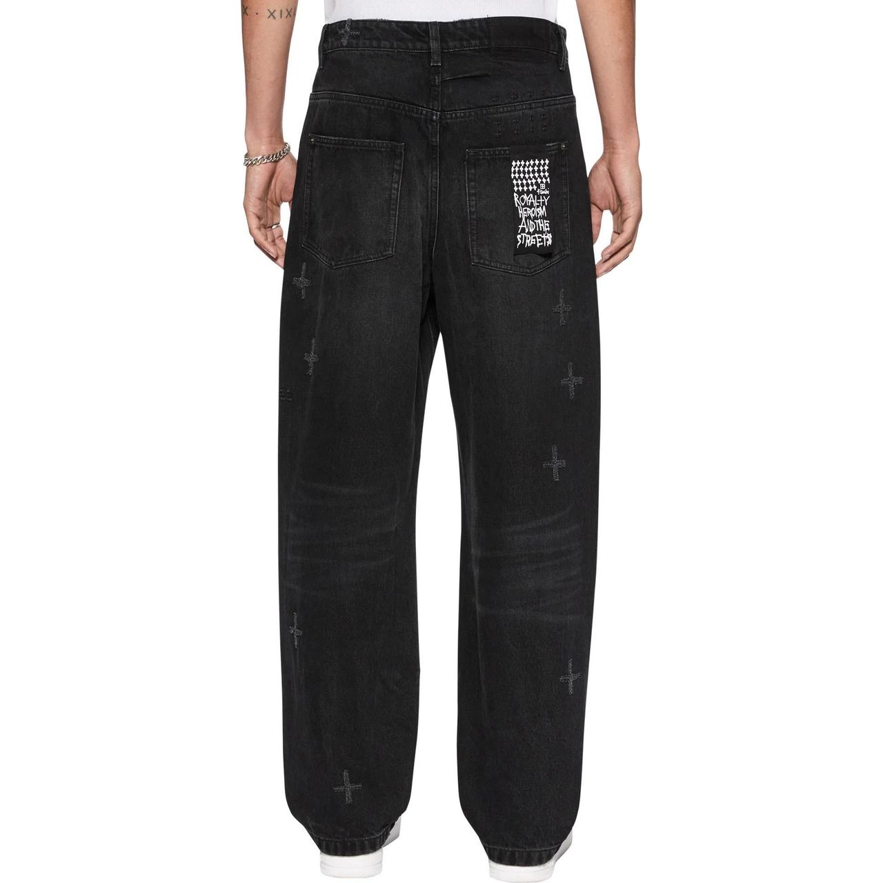 Ksubi Anti K Nirvana Plus Trashed Black