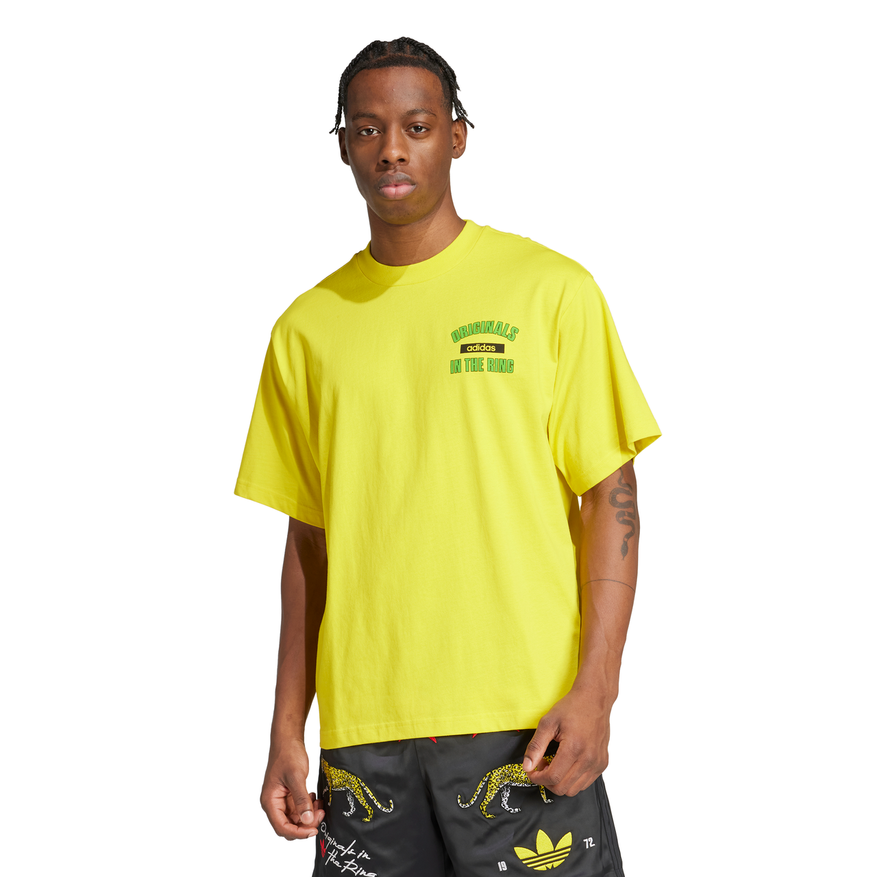 Adidas Ring GFX Tee Yellow