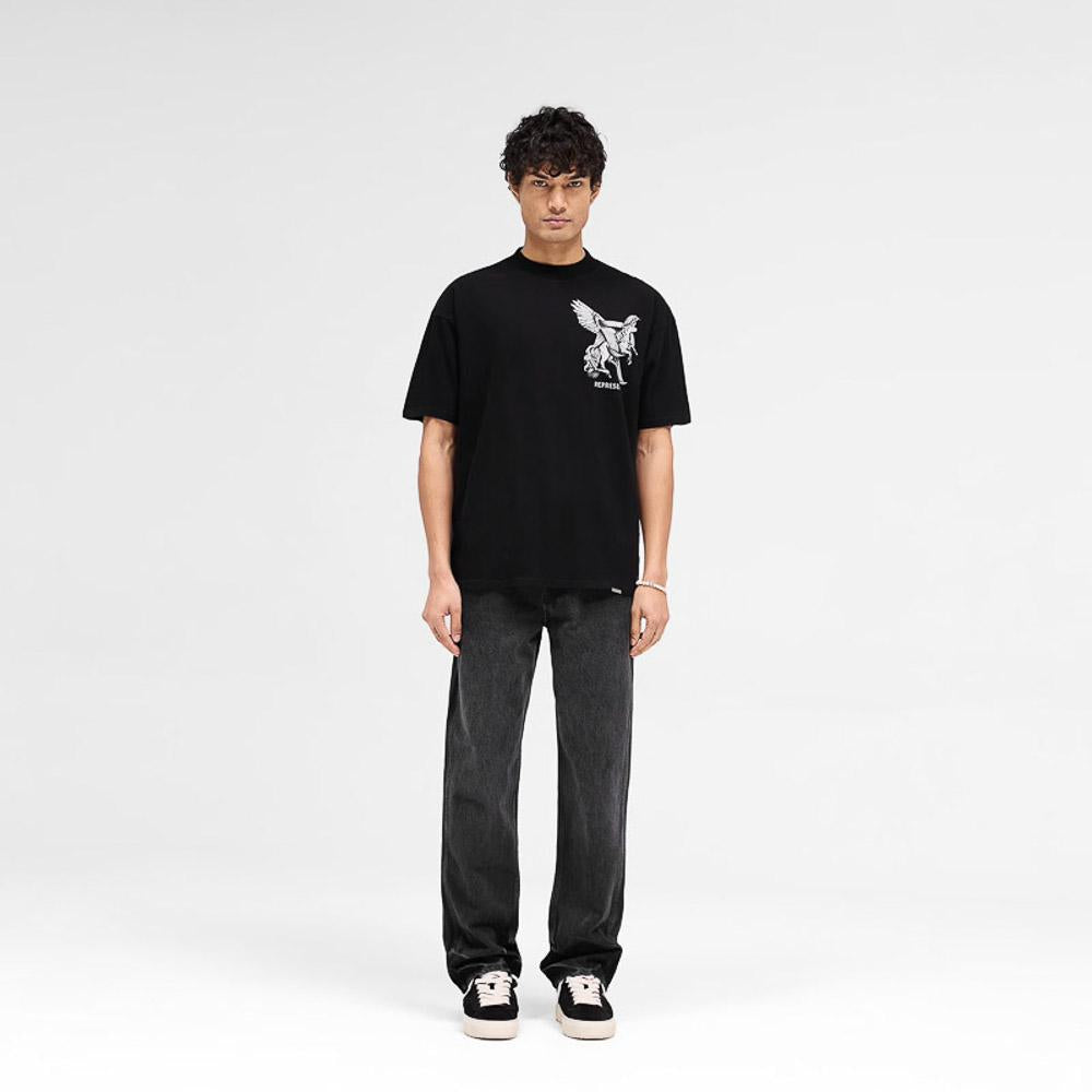 Represent Elegance In Motion Tee Jet Black