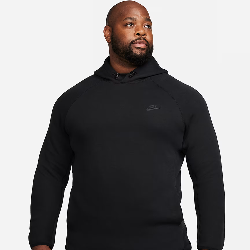 Nike Tech Fleece Pullover Hoodie Black