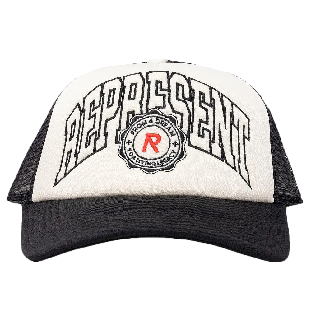 Represent Legacy Crest Cap Antique White