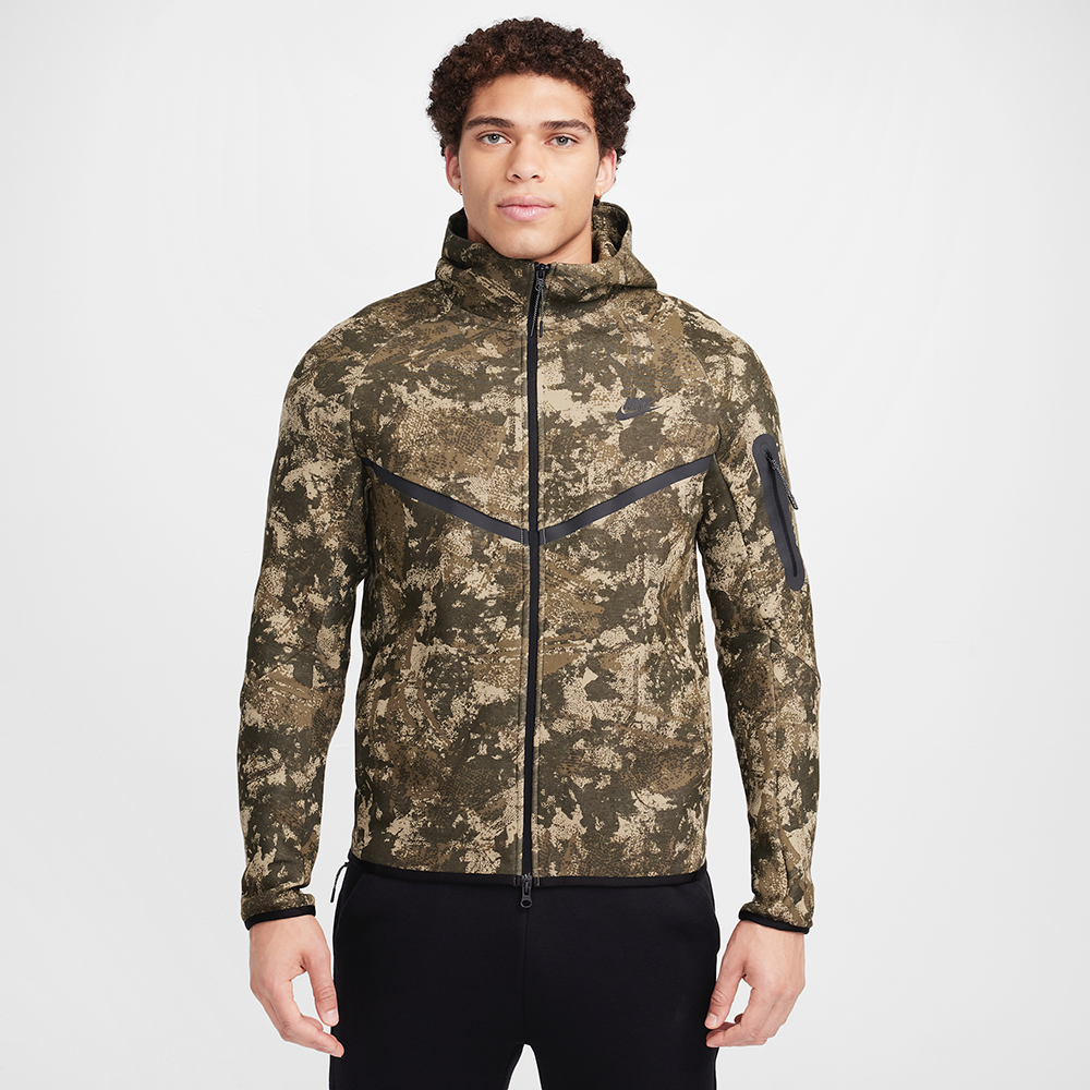 Nike Tech Fleece Full-Zip Windrunner Hoodie Camo