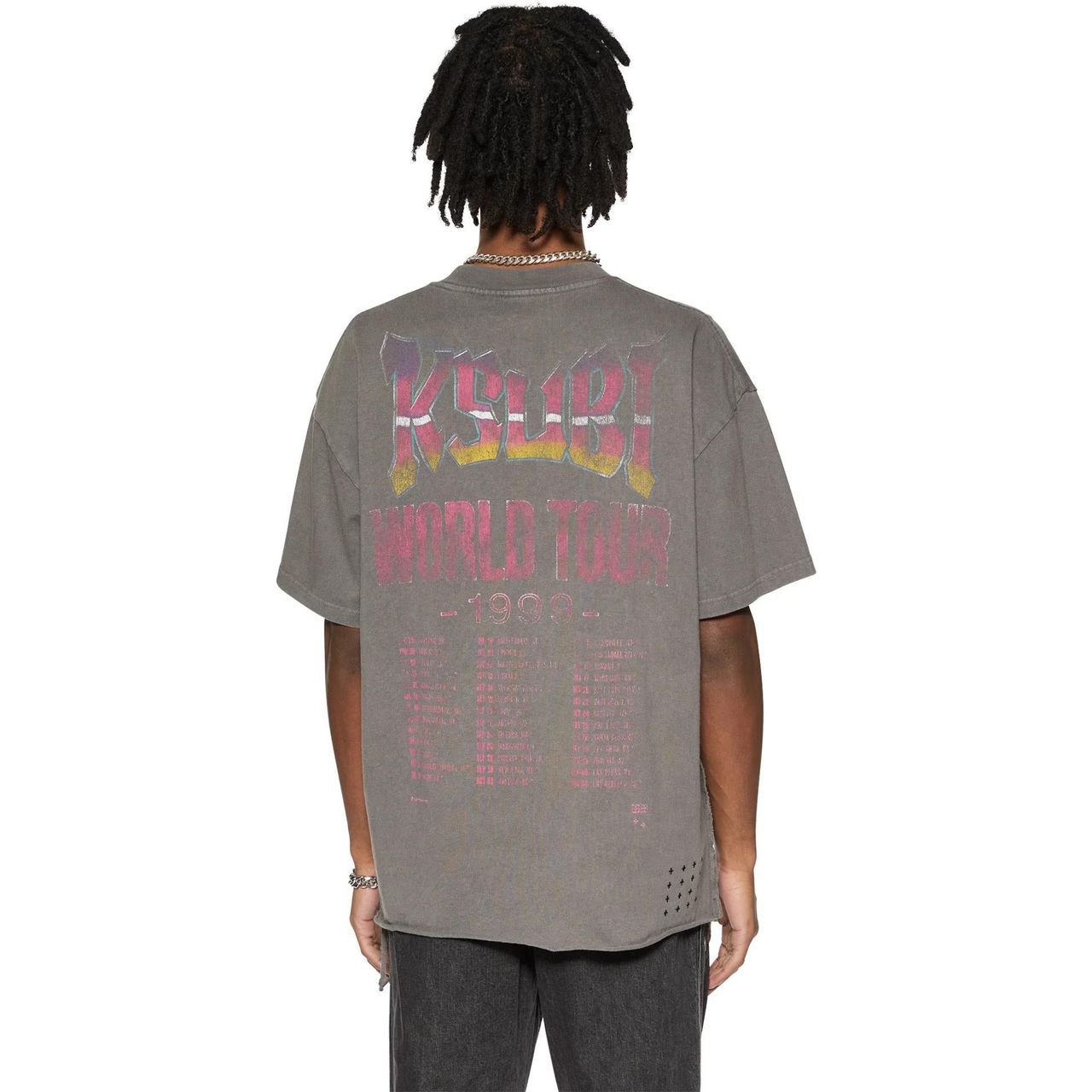 Ksubi Global Ekcess SS Tee Black Fade